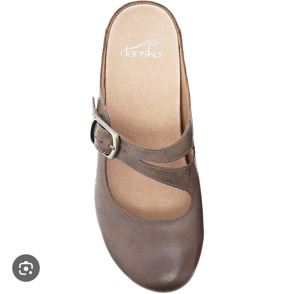 Dansko Women's Brown Leather Clog Size 38